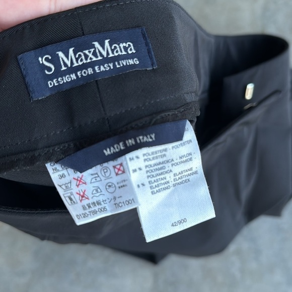 MaxMara Black Track Pants - Picture 7 of 7